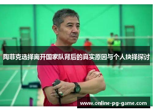 陶菲克选择离开国家队背后的真实原因与个人抉择探讨